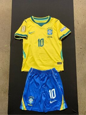 Kids 2026 Brazil Jerseys